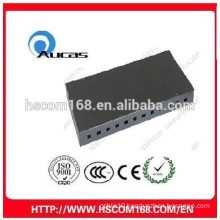 AUCAS high quality and useful 12 ports SC/ST/FC/LC patch panel